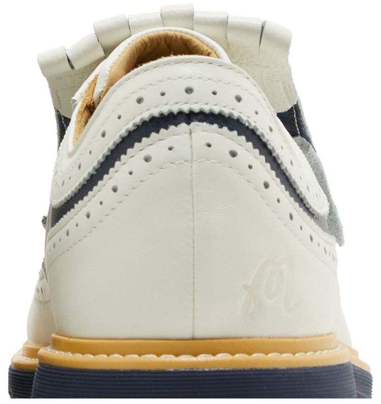 Malbon Golf x adidas MC87 Spikeless Golf Off White Collegiate Navy