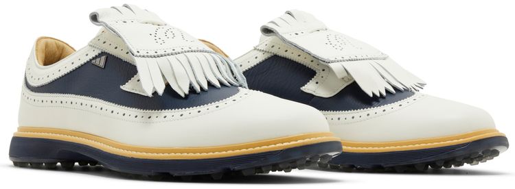 Malbon Golf x adidas MC87 Spikeless Golf Off White Collegiate Navy