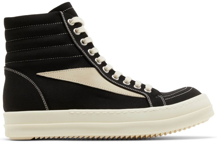 Rick Owens Wmns Lido DRKSHDW Vintage High Black Milk