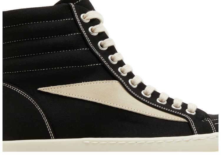 Rick Owens Wmns Lido DRKSHDW Vintage High Black Milk