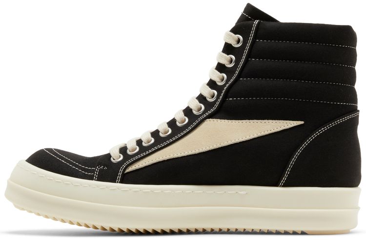 Rick Owens Wmns Lido DRKSHDW Vintage High Black Milk