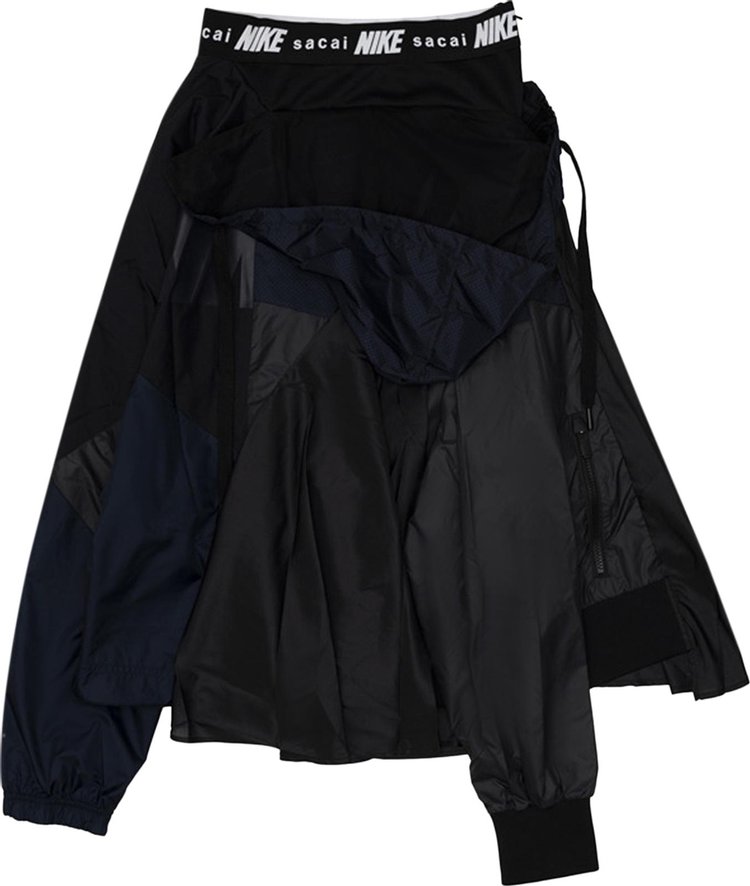 Nike Womens x Sacai Skirt BlackDark Obsidian