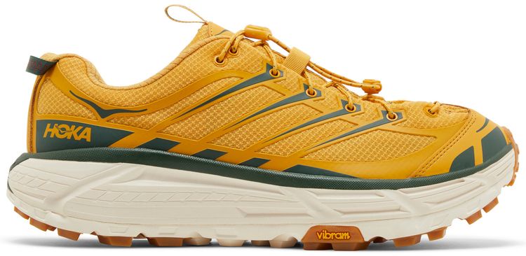 HOKA Mafate Three2 Golden Yellow Eggnog