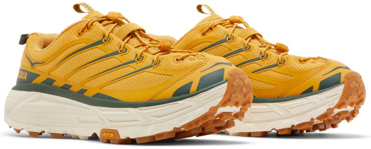 HOKA Mafate Three2 Golden Yellow Eggnog