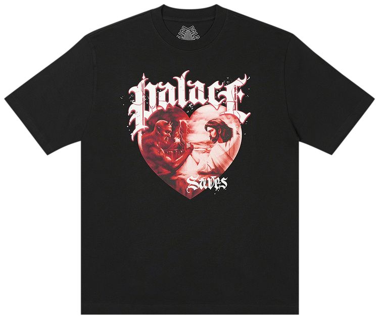 Palace Save Thyself T Shirt Black