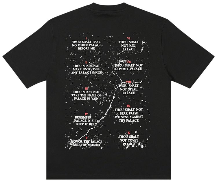Palace Save Thyself T Shirt Black
