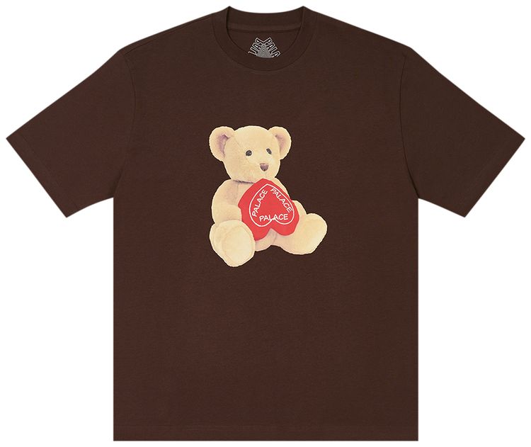 Palace Teddy T Shirt Nice Brown