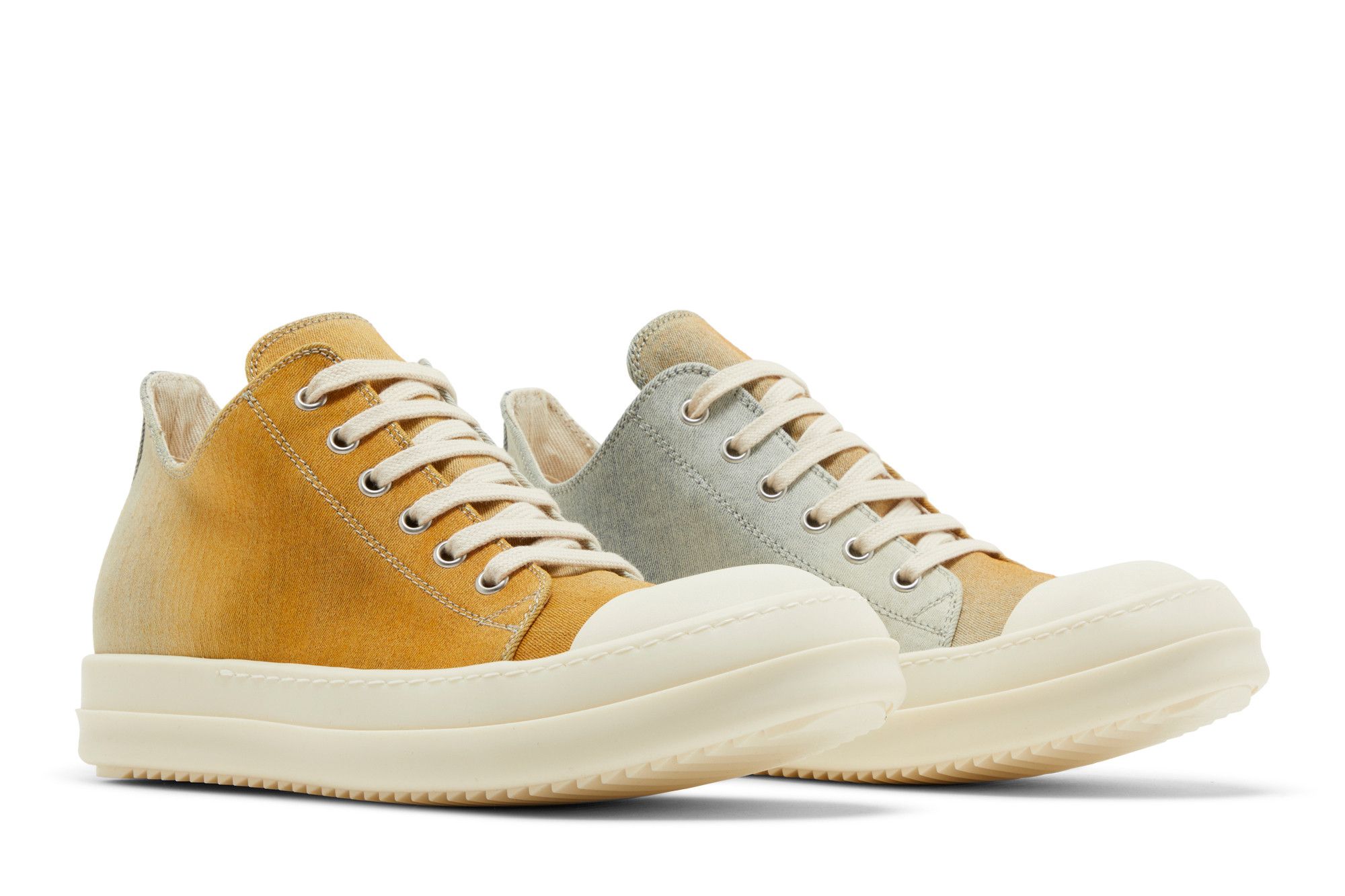 【関税込み】Rick Owens DRKSHDW イエロー レイヤード フーディ 241126M202027_1.jpg