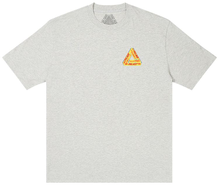 Palace Heat Sensi T Shirt Grey Marl