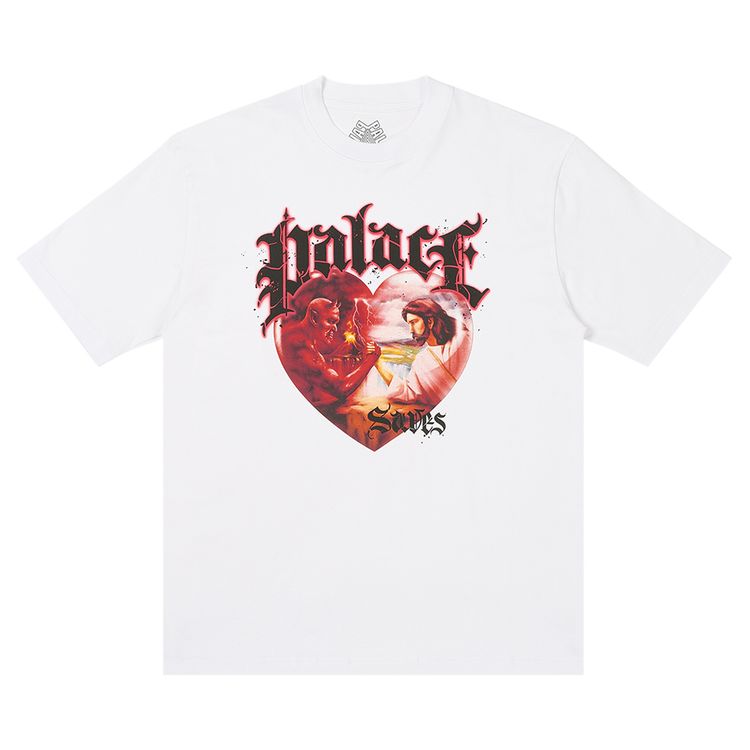 Palace Save Thyself T Shirt White