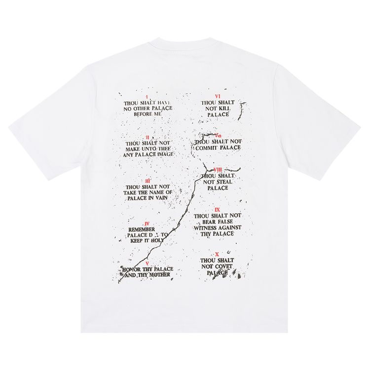 Palace Save Thyself T Shirt White