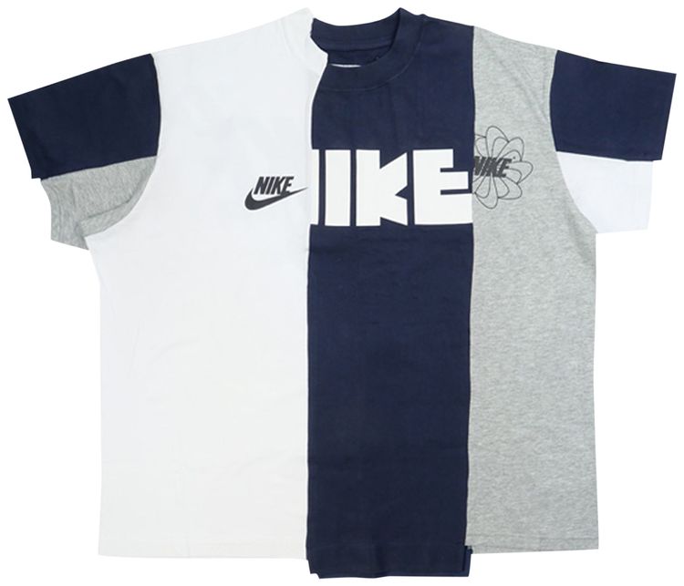 Nike x Sacai Hybrid T Shirt Canyon GoldObsidian