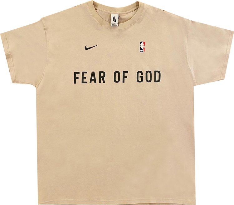 Nike x Fear of God Warm Up T Shirt Oatmeal