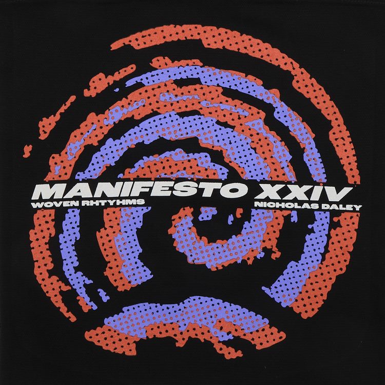 GOAT Exclusive for Manifesto Nicholas Daley Woven Rhythms Record Bag