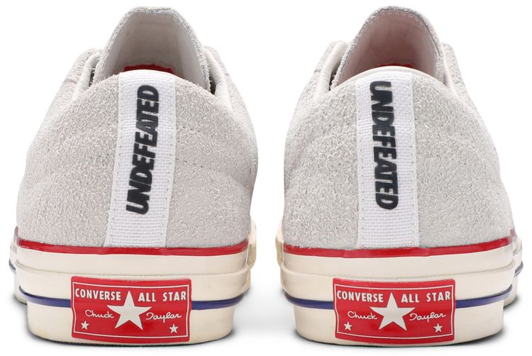 Converse Undefeated x One Star Suede Low White