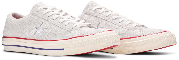Converse Undefeated x One Star Suede Low White