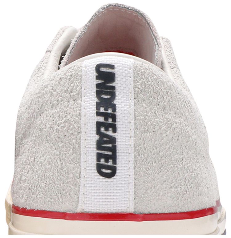 Converse Undefeated x One Star Suede Low White