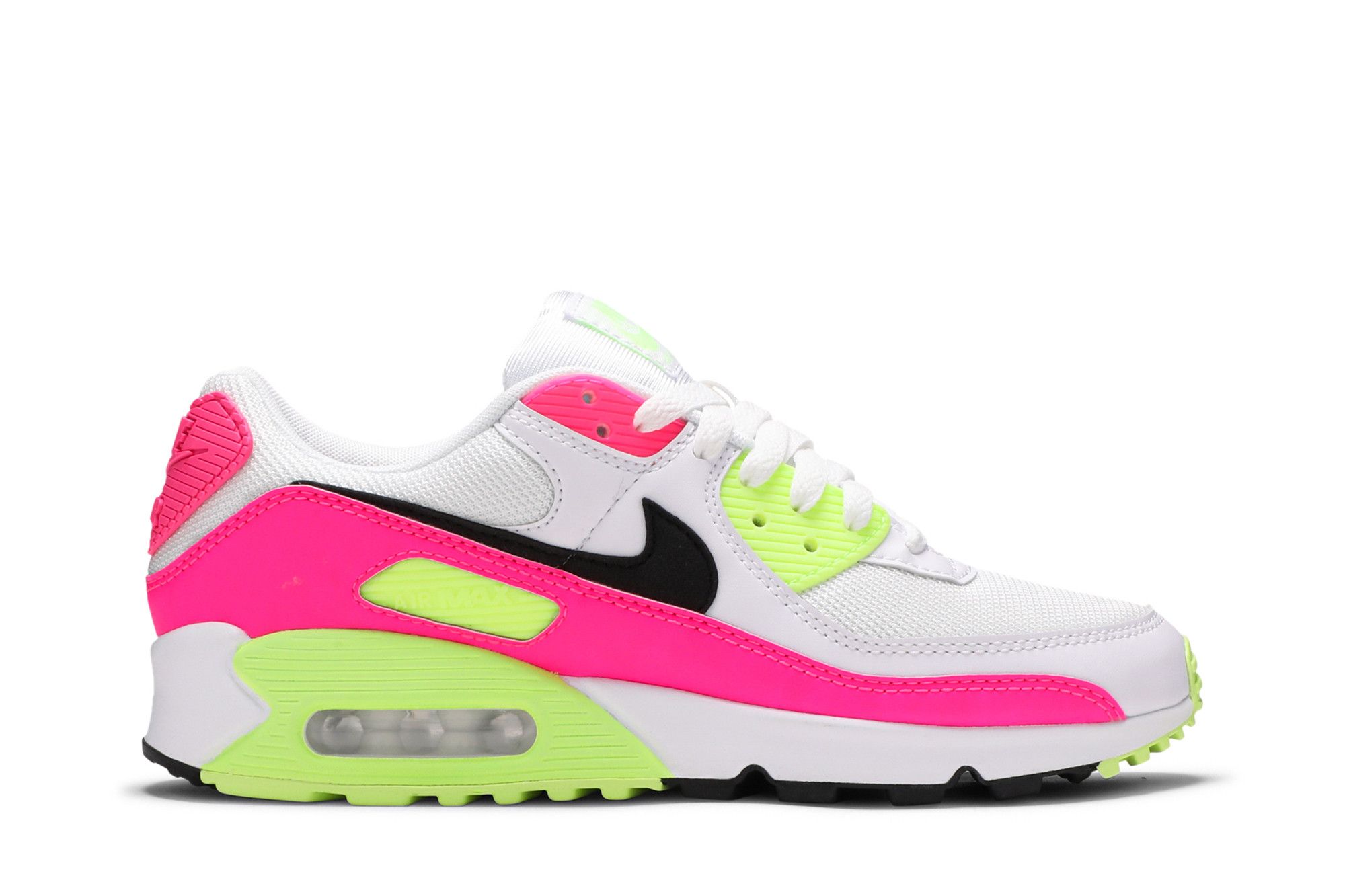 Buy Wmns Air Max 90 GS Pink Volt CT1030 100 GOAT