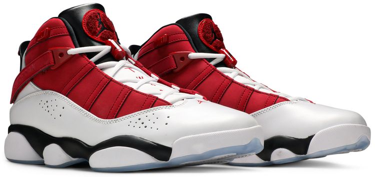 Air Jordan 6 Rings White Carmine