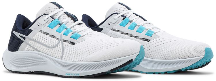 Nike Air Zoom Pegasus 38 White Midnight Navy