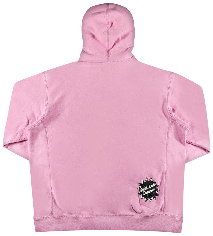 Supreme x Jamie Reid Fuck All Hooded Sweatshirt Pink