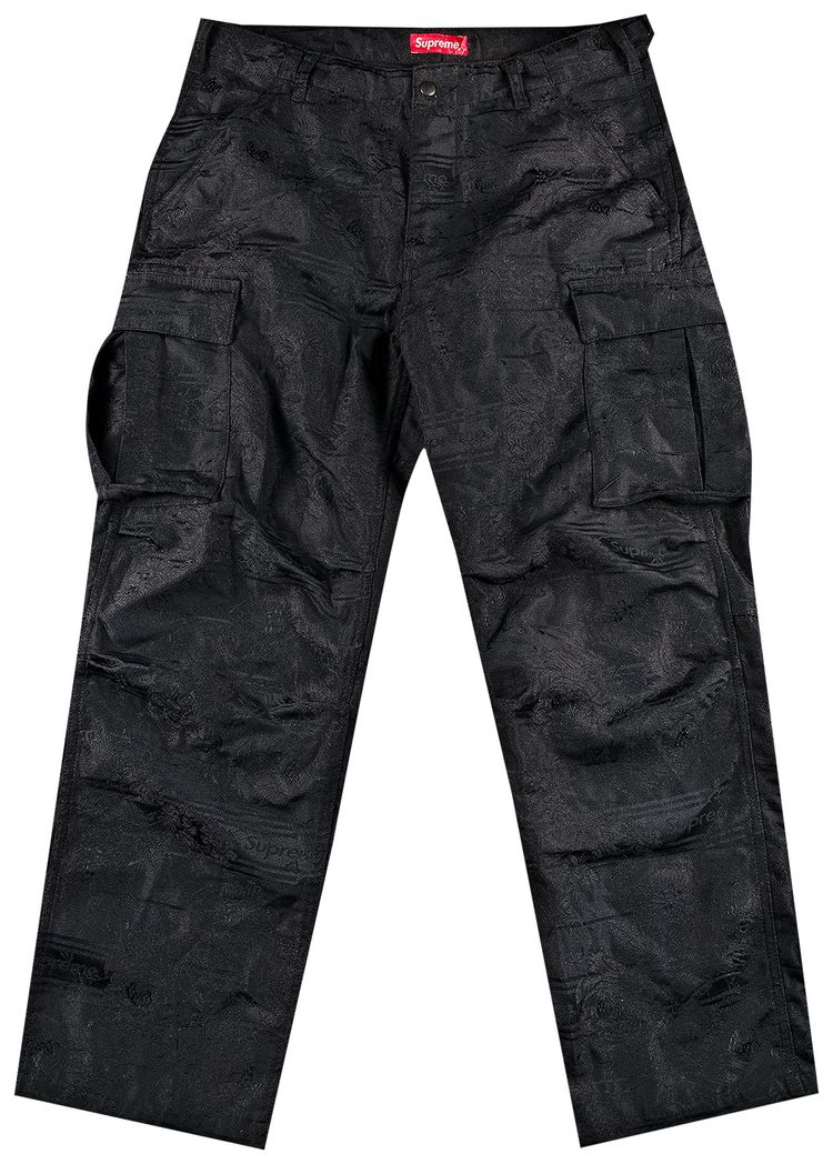 Supreme Floral Tapestry Cargo Pant Black
