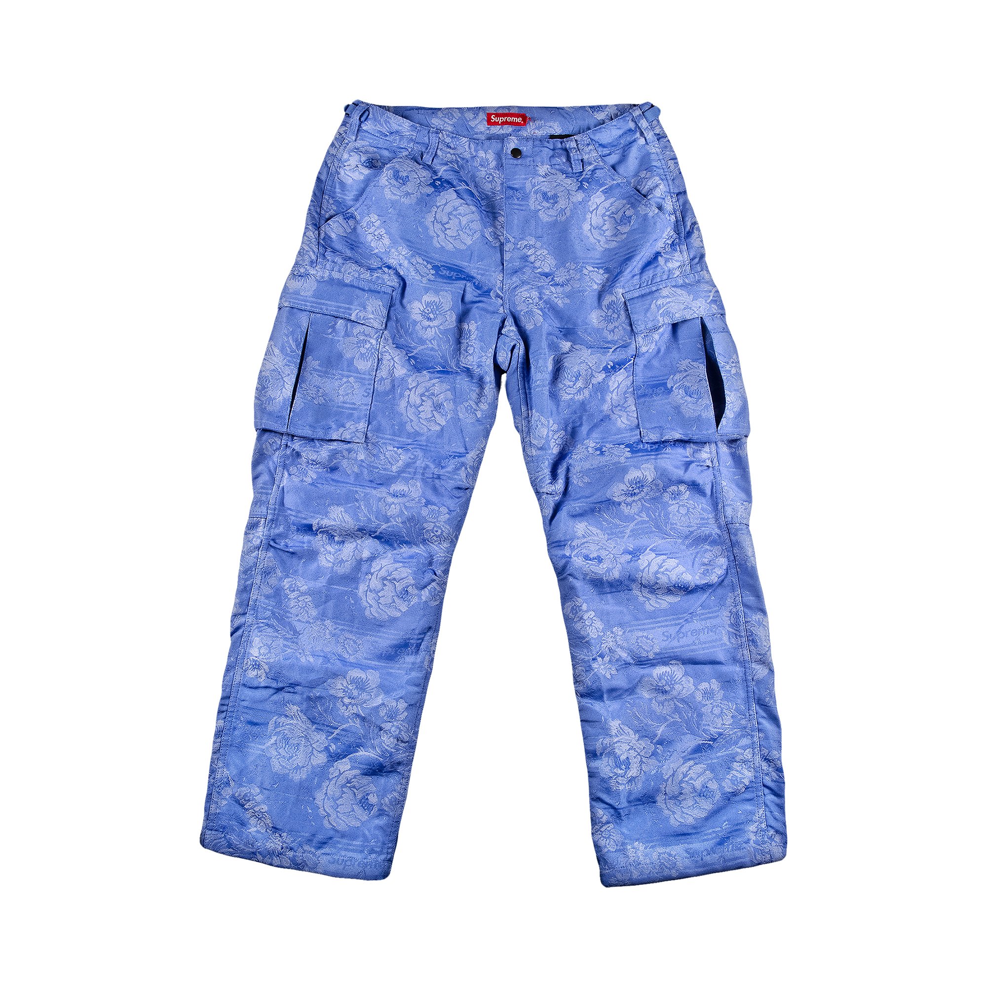 Buy Supreme Floral Tapestry Cargo Pant 'Blue' - SS21P28 BLUE | GOAT NL