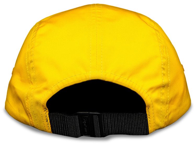 Supreme Reversed Label Camp Cap Yellow