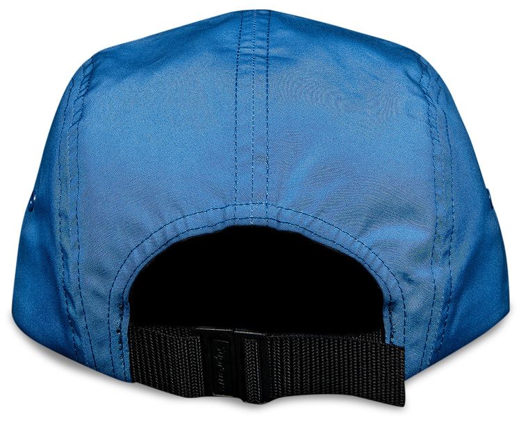 Supreme Reversed Label Camp Cap Light Royal