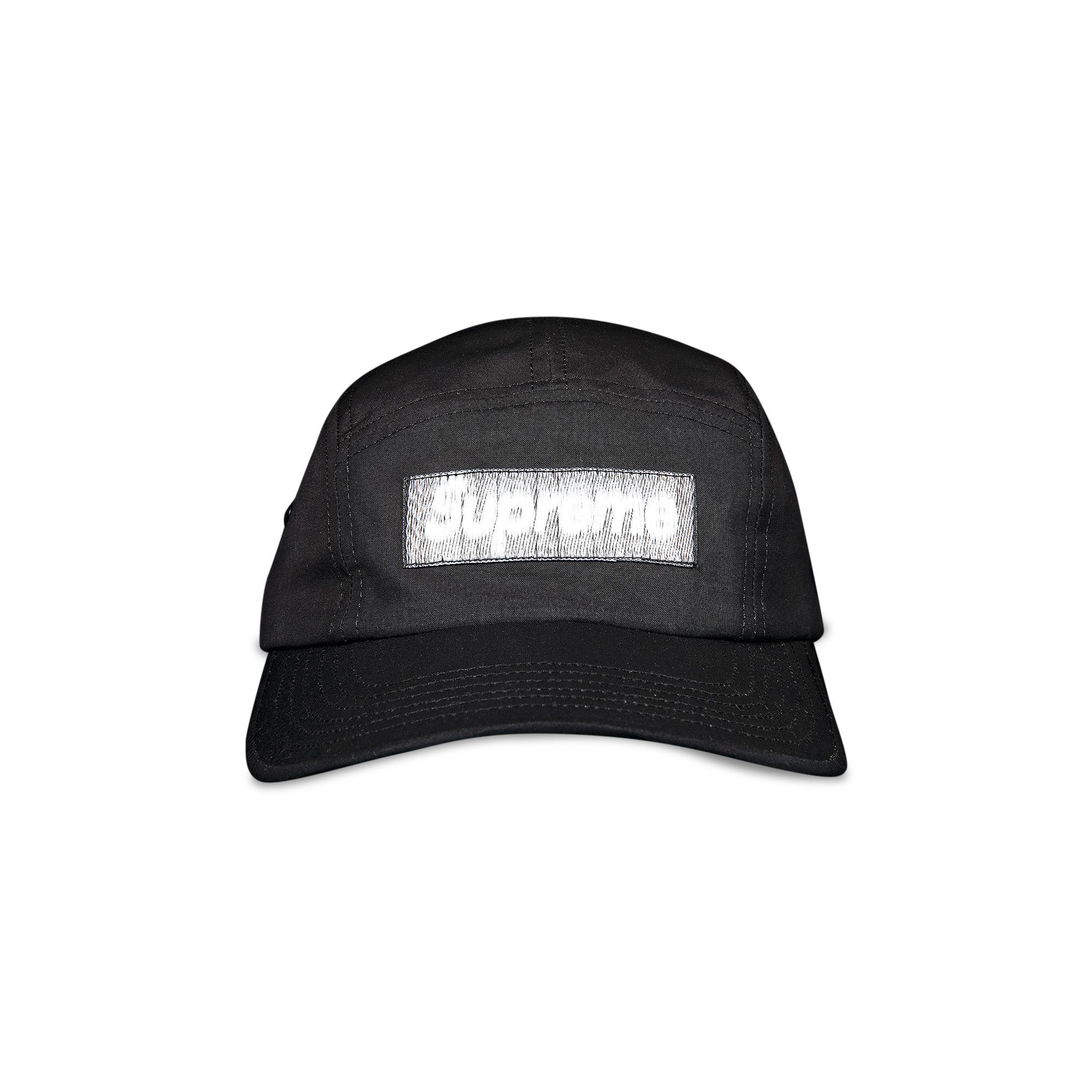 Buy Supreme Reversed Label Camp Cap 'Black' - SS21H83 BLACK