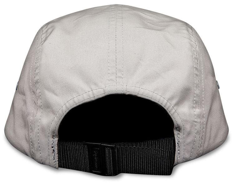 Supreme Reversed Label Camp Cap Grey