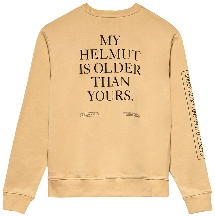 Helmut Lang Older Crewneck Noble Tan