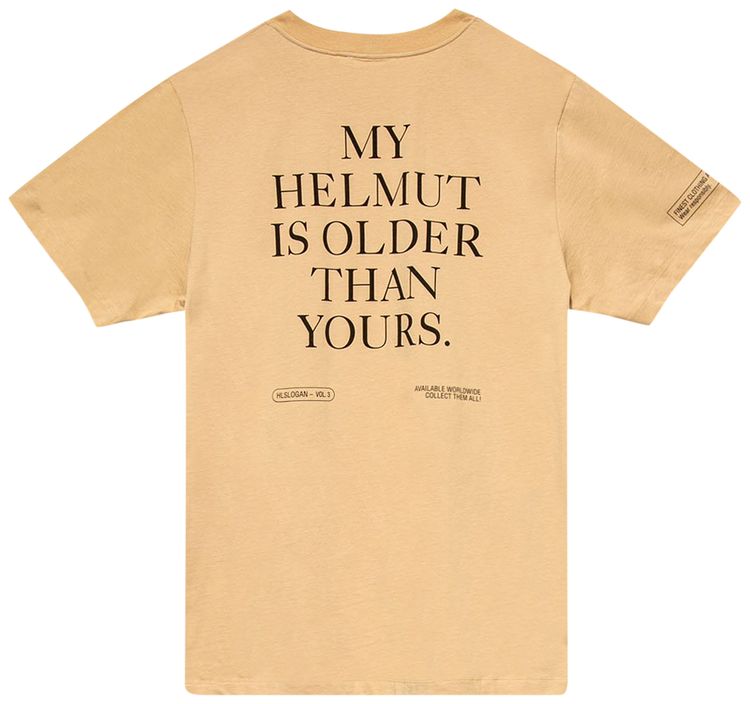Helmut Lang Older T Shirt Noble Tan