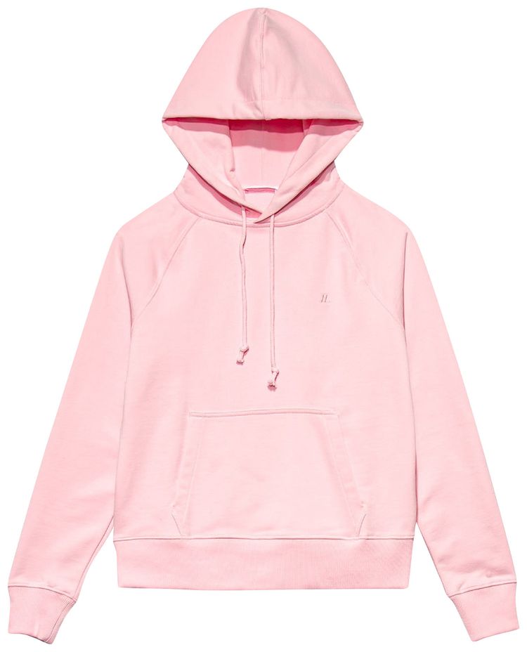 Helmut Lang Classic Embroidered Hoodie Light Pink