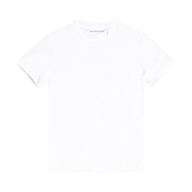 Helmut Lang Logo Baby Tee White