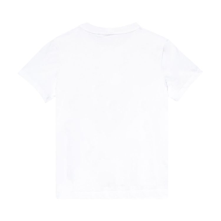 Helmut Lang Logo Baby Tee White