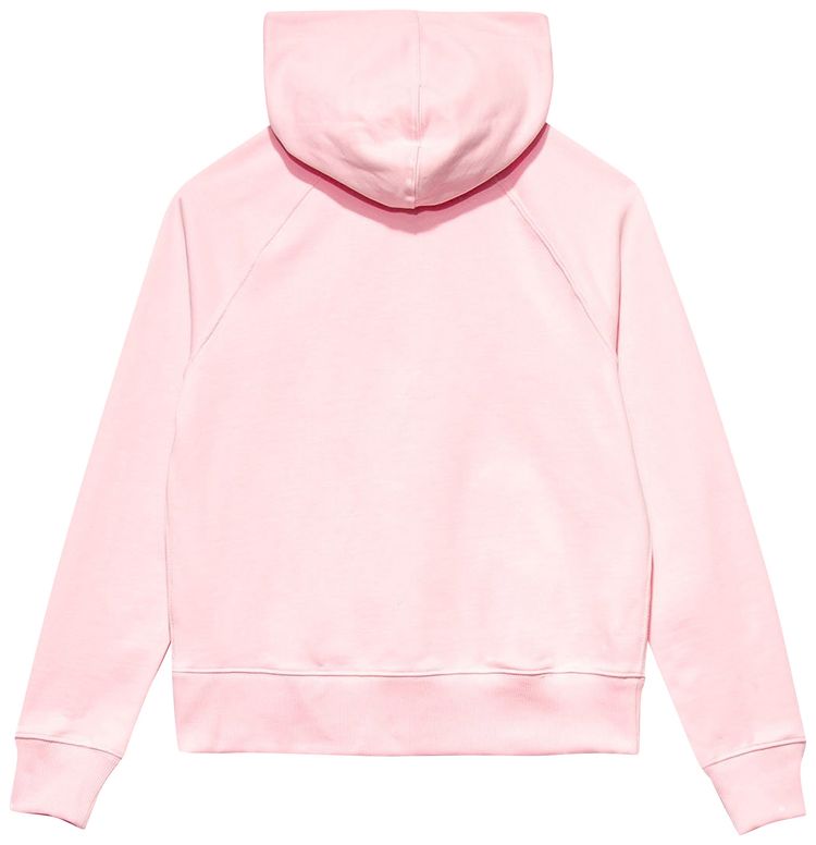 Helmut Lang Classic Embroidered Hoodie Light Pink