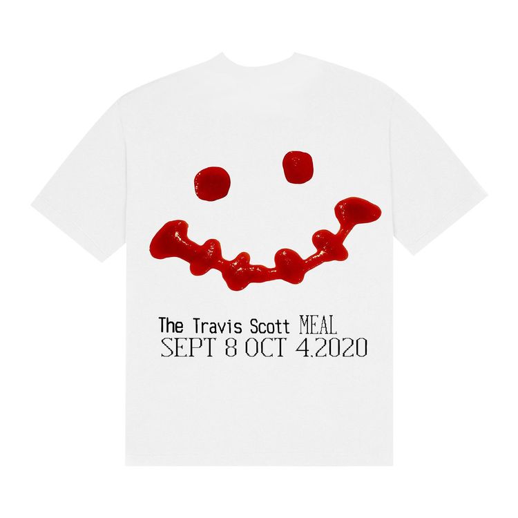 Cactus Jack by Travis Scott x Cactus Plant Flea Market Ketchup T Shirt White