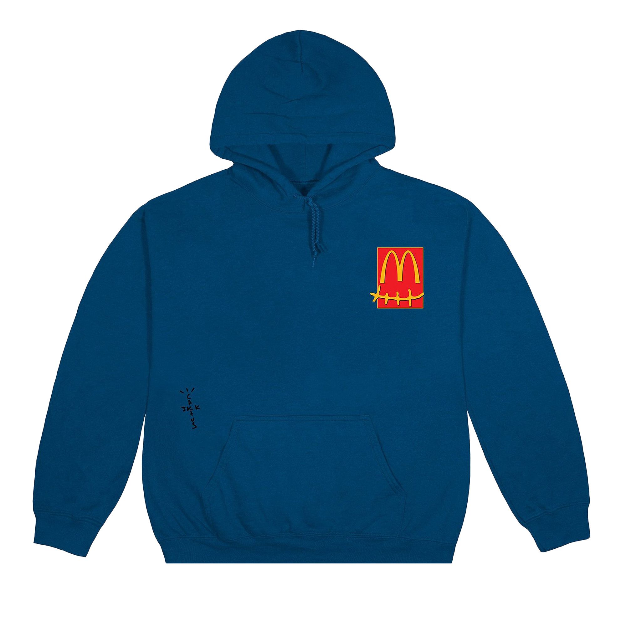 Buy Cactus Jack by Travis Scott Sticker Hoodie Legion Blue CJMD HS72 LEGI GOAT