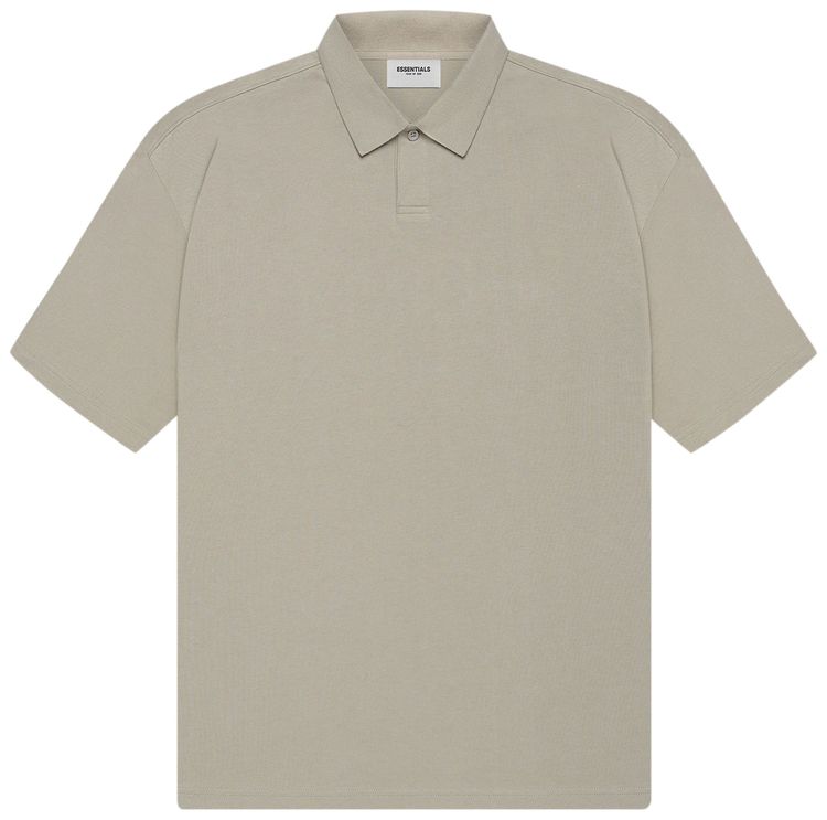 Fear of God Essentials Short Sleeve Polo Moss