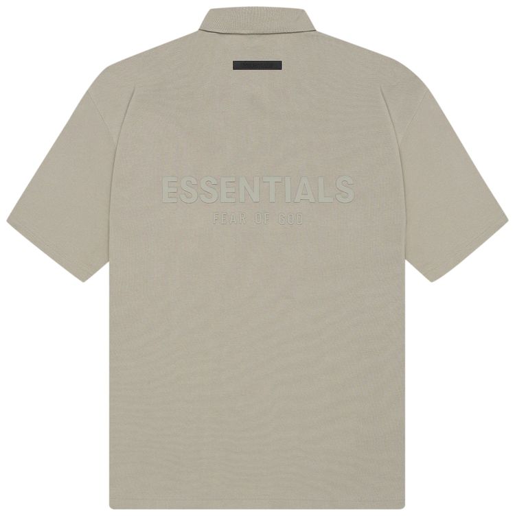 Fear of God Essentials Short Sleeve Polo Moss