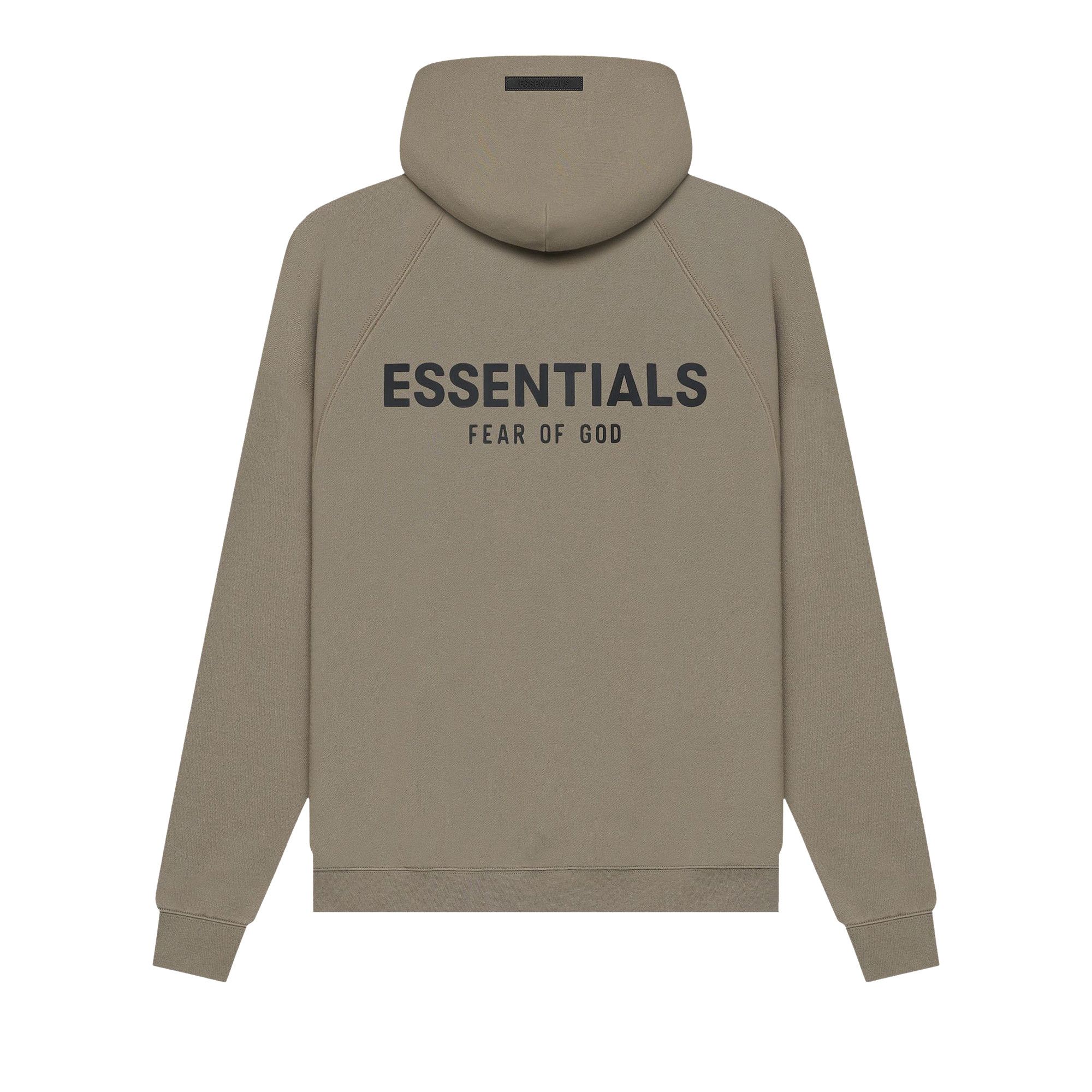 Fear of god tan hoodie hotsell