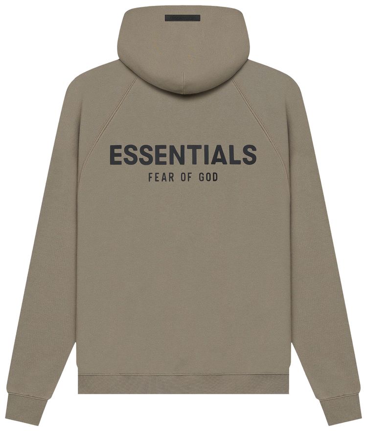 Fear of God Essentials Pull Over Hoodie Taupe