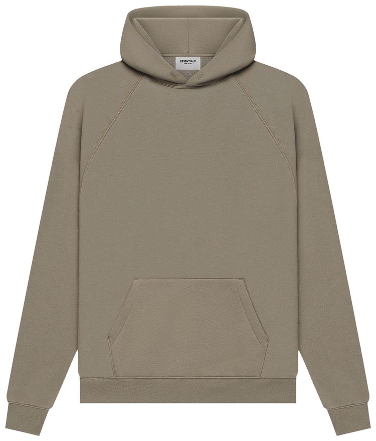 Fear of God Essentials Pull Over Hoodie Taupe