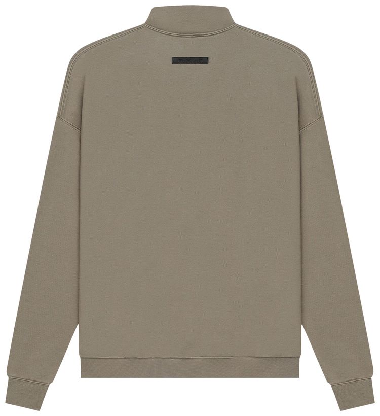Fear of God Essentials Pull Over Mockneck Taupe