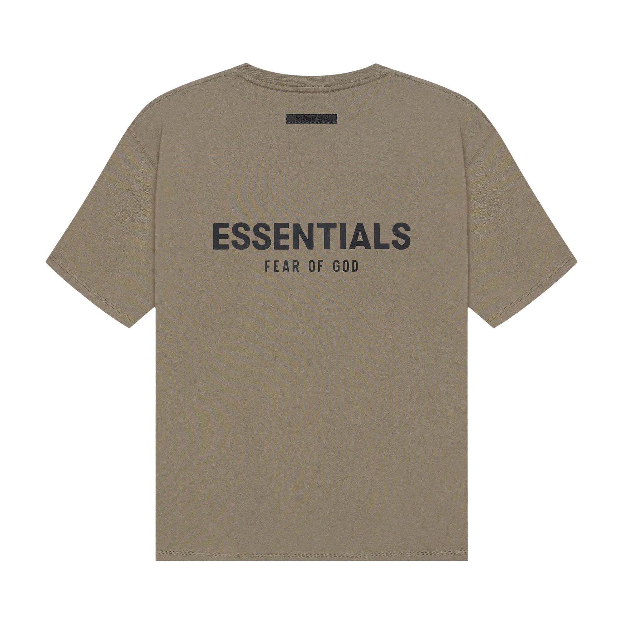 Buy Fear of God Essentials Short-Sleeve Tee 'Taupe