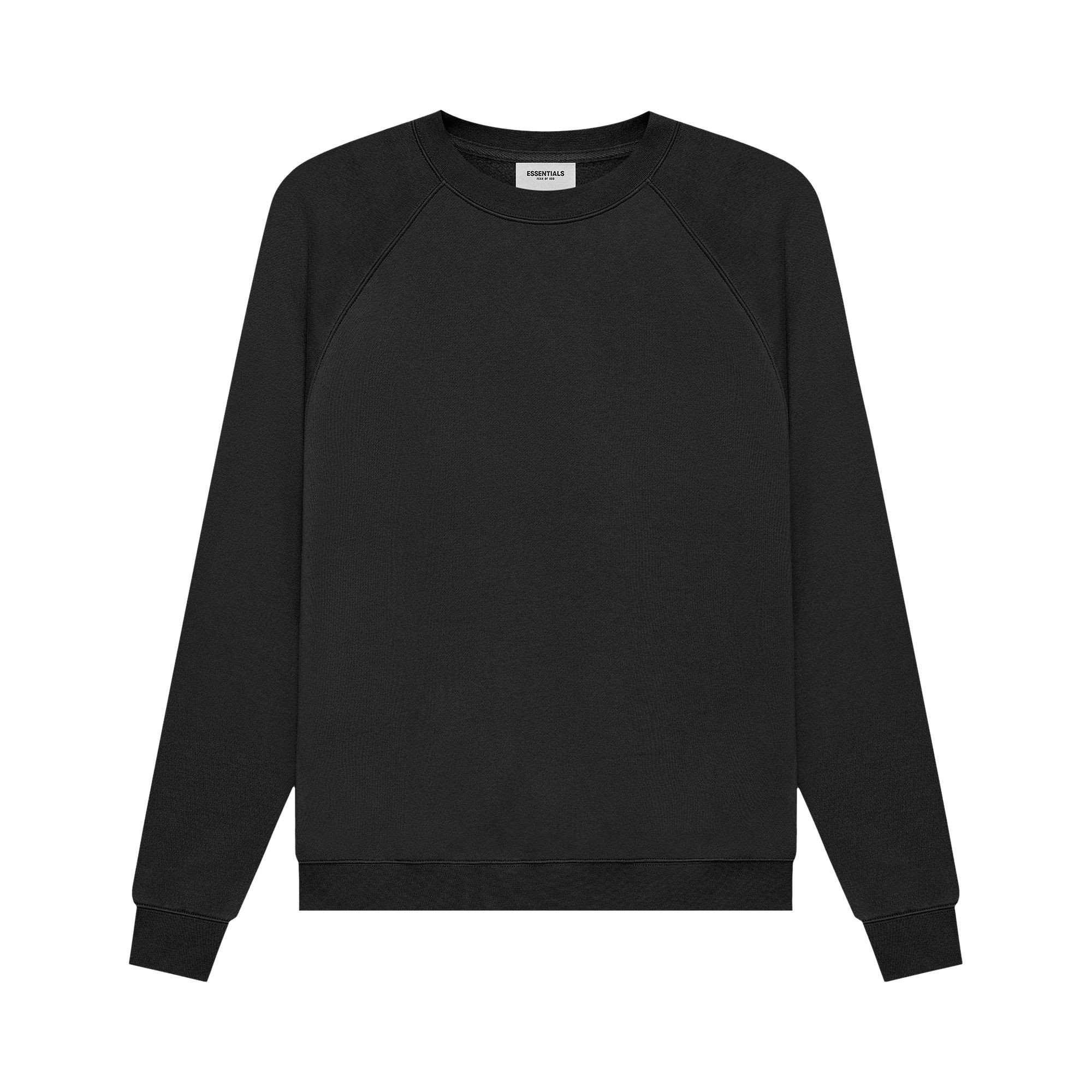 Size xxs Fear of God Essentials Pull-Over Crewneck 'Black'