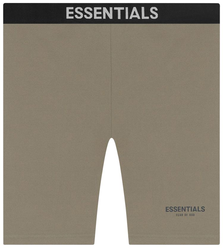 Fear of God Essentials Athletic Biker Short Taupe
