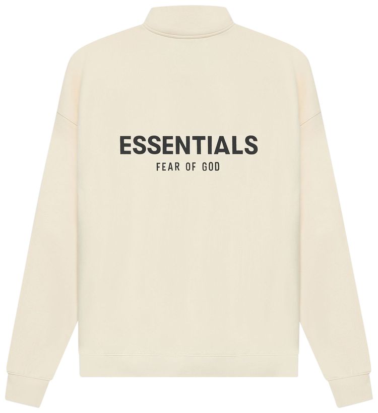 Fear of God Essentials Mockneck Half Zip Buttercream