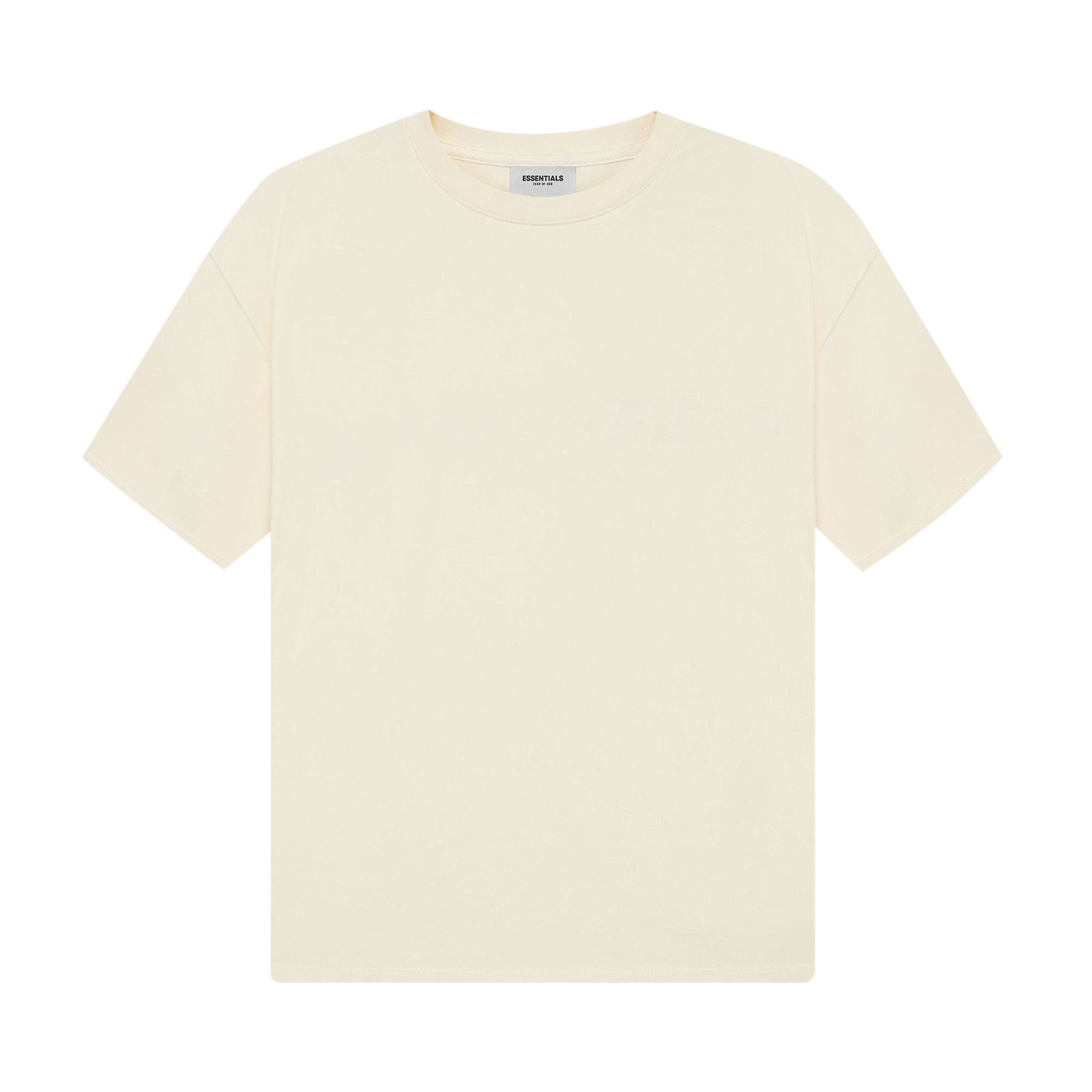 関税込*FEAR OF GOD ESSENTIALS*ロゴコットンTシャツ クリーム Buy Fear of God Essentials Short-Sleeve Tee 'Buttercream